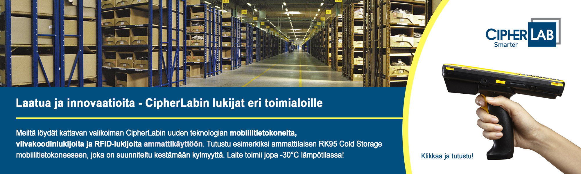 CipherLab tiedonkeruujärjestelmät